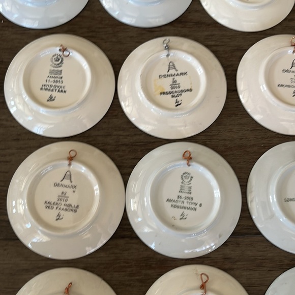 Royal Copenhagen Denmark Mini Plates Collection - 40 Plates - Picture 17 of 17